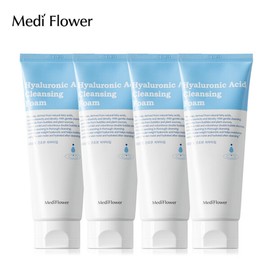 Mediflower Hyaluronic acid cleansing foam 150mlx4 / 히알루론산 클렌징폼 150mlx4개