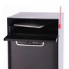 Post Mount Locking Mailbox with Code Lock - Large Capacity