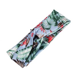 IWOWHERO 4pcs Floral Elastic Headbands Breathable Wide Hair Bands for Sports Yoga Running Stylish Sweat Absorbent Accessories for Women Unique Patterns