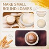 Irenare 10 Pcs Bread Banneton Proofing Basket Round Dough Sourdough