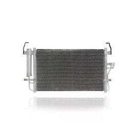 Cooling Direct A-C Condenser Fit 3084 01-06 Hyundai Elantra 03-08 Tiburon WITH Dryer & Receiver