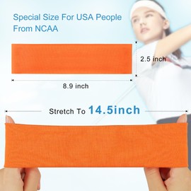 Auiremrti Women's Headband Set of 10 - Soft, Stretchy Hair Bands for Sports, Yoga, Fitness and Everyday Life, Summer Headband, Thin and Comfortable for Men and Women