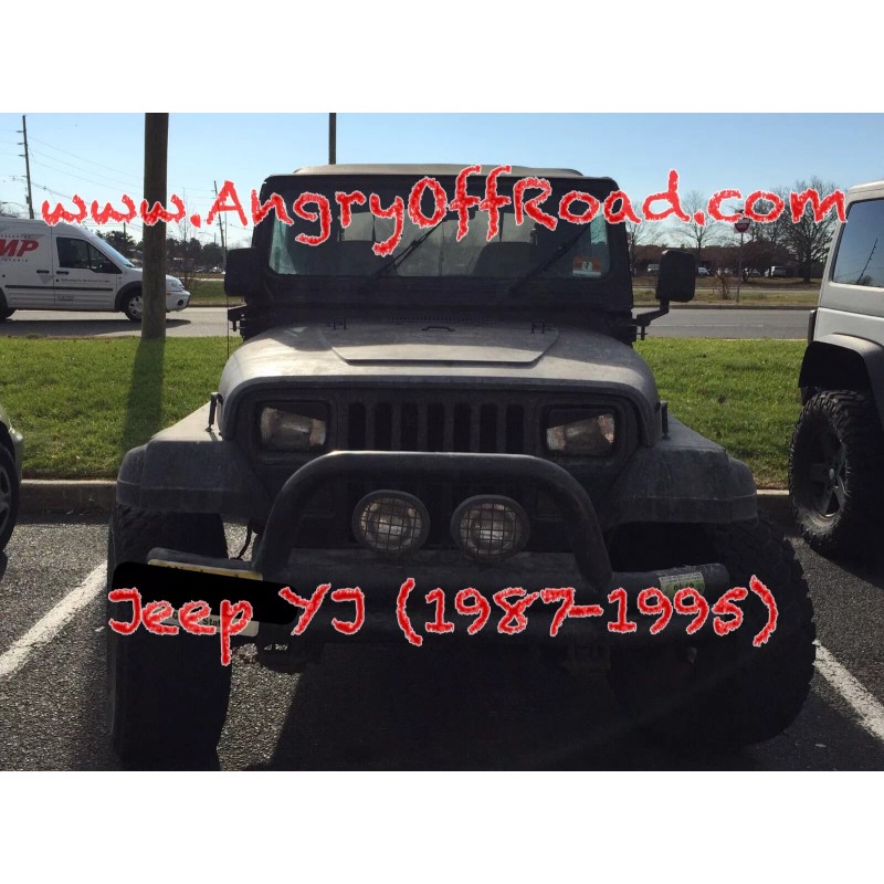 AngryOffRoad- Jeep Cherokee YJ Angry Eyes / Headlight Trim
