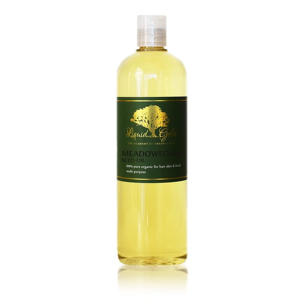 Liquid Gold Inc 16 Fl.oz Premium Meadowfoam Seed Oil Pure Health Hair Skin Care Anti-Aging
