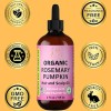 Pomberries Organic Rosemary Pumpkin Saw Palmetto Hair Growth Oil for