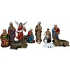 Nativity Set - of 11 - Baby Jesus, Mary, Joseph,