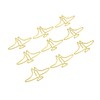 100pcs Paper Clips Prevent Slip Cute Animal Shaped Decorative Metal