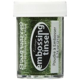 Stampendous Vintage Tinsel Embossing Powder-Olive