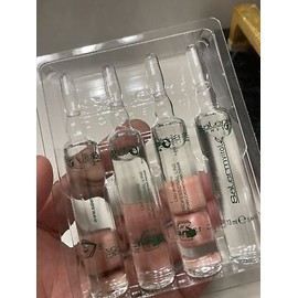 Loción reparadora de reconstrucción de semillas de lino Alfaparf - 6 viales x 13 ml