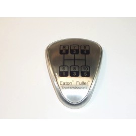 Eaton Fuller 10 speed transmission shift knob medallion 5586106 OEM NEW FREE S/H