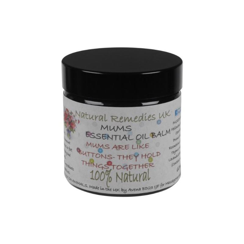 Mums Muscle Rub 60ml, Natural Massage Balm, Ideal Gift for