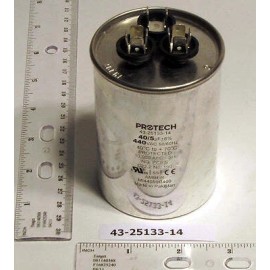 Rheem 43-25133-14 Capacitor 40/5/440 Dual Round