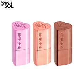 TOUCH IN SOL In My Heart Stick Blusher 6g, Color:Sunset Coral