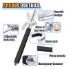 Car Steering Wheel Lock, Car Security Anti-Theft Device Retractable Steering