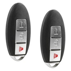 USA Remote Key Fob Control Smart 3btn for 2019-2020 Nissan Pathfinder, 2019-2020 Nissan Murano, 2019-2020 Nissan Titan (KR5TXN7) 2-Pack