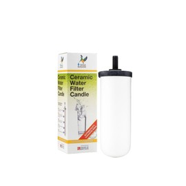 British Berkefeld Doulton Ultra Fluoride Ceramic Drinking Water Filter Cartridge W9120133 for All Gravity Water Filter Systems