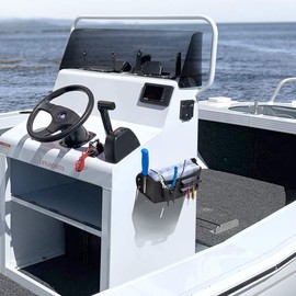 RAILBLAZA Unisex Adult ND-255 Tackle Caddy Console Mount, Black, Standard