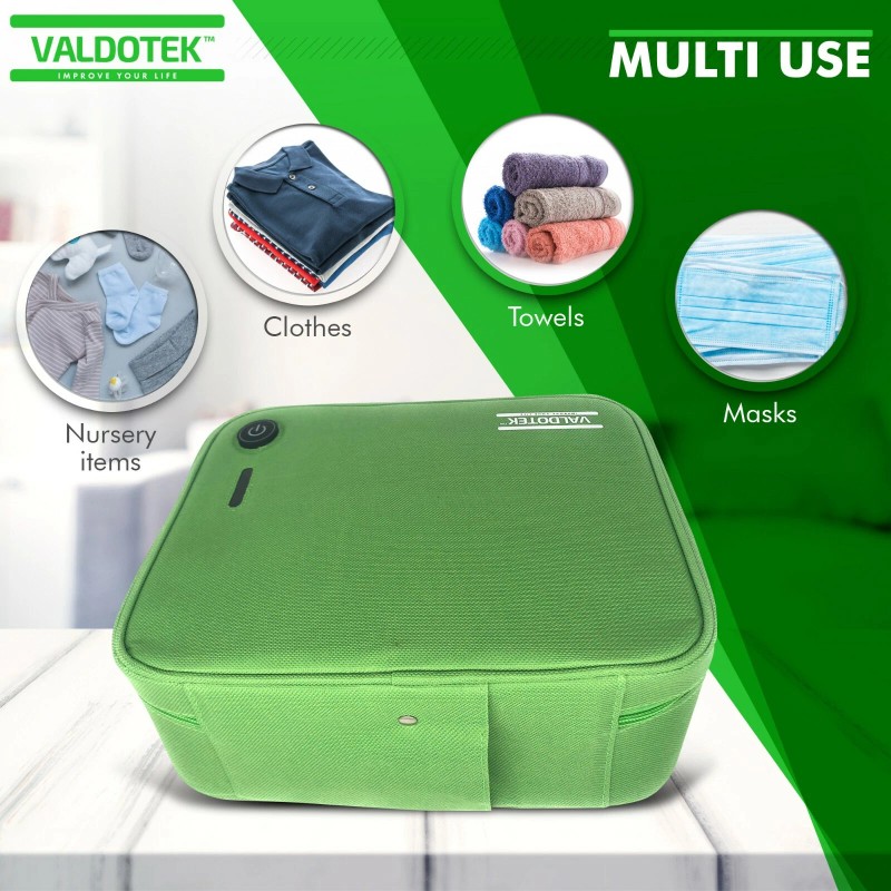 Valdo Home UV C Light Sterilizing Bag Cleaner LED Box