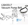 GM 12643517 Vacuum Pump Belt 2015-20 Escalade Suburban Tahoe Yukon