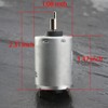 TEAMWILL 1PC DC3.6V Hair Clipper Rotary Motor 6500 RPM Replacement