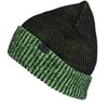 Kenneth Cole REACTION Men's Warm Winter Beanie Hat, Black/Neon Green,