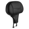 TCMT Black Front Rider Driver Backrest Pad Fit For Harley