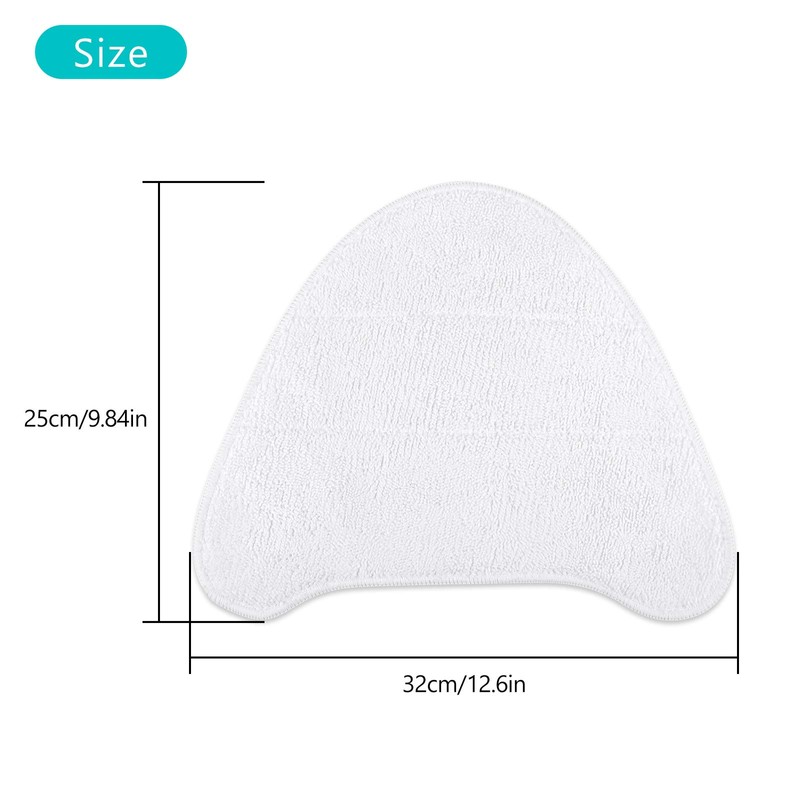 KEEPOW 8 Pack for Vax Steam Mop Replacement Pads, Compatible