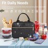 BAOGCOYO Lunch Bag For Women, Leakproof Glitter Lunch Box, Cute
