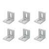 Tsnamay 3030 90°Aluminum Profile Angle Bracket 2 Hole 90 Degree
