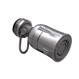 Niagara Conservation 2-Spray with 1.5 GPM 1.3-in. Pressure-Compensating Dual-Spray Faucet Aerator in Chrome | Kitchen Sink Aerator with Water Conserving Pause Valve for Home Improvement