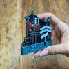 Metal Magnet Berlin Typical Capital Souvenir Fridge Magnet Designed in