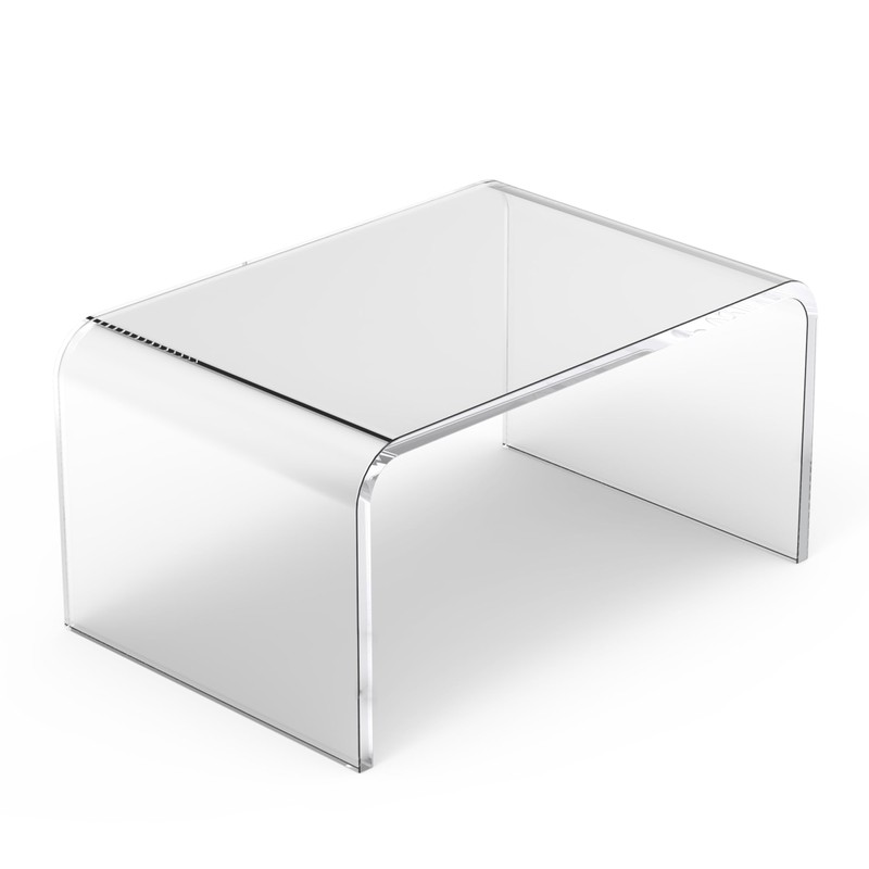 Musanpou Acrylic Step Stool, Clear Foot Stool for Bathroom, Bedroom,