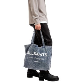 AllSaints Underground Acid Tote, Jackson Blue