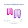 Cool Shock | Protectores para cepillos. Caja con 8 piezas.