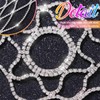 CAKURE Rhinestone Head Chain 1920s Flapper Cap Roaring 20s Headpiece