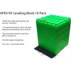 APEX RV Heavy Duty Interlocking & Modular Leveling Blocks 10