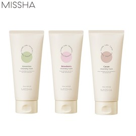 MISSHA Creamy Latte Cleansing Foam 172ml, Type:Green tea