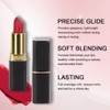 evpct 3Pcs Dark Light Bright Red Matte Lipstick Pack Sets