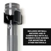 Spartan Mounts Heavy-Duty Flashlight Mount Compatible with MagLite C-Size |