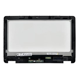 Partsatoz Laptop 11.6 Inch WXGA 1366x768 LCD Display Touch Screen Panel Digitizer Glass Assembly with Bezel Replacement for Dell Latitude 3120 2-in-1 P33T KV89W KY8GR RWDY5 MMF06 0MMF06