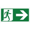 Pubblimania Emergency Exit Arrow to the Right | Sign Made