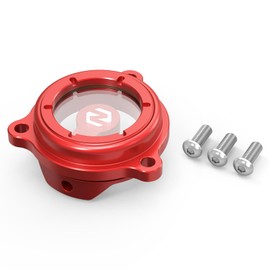 NICECNC Motorcycle Engine Oil Filtrar Cap Cover Compatible with Honda XR600R 1990-2000 XR650L 1993-2024,Aluminum