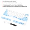 73PCs Sublimation Keycaps PBT Mechanical Keyboard Accessory PC Parts with