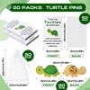 Juexica 50 Sets Employee Appreciation Gifts Bulk Positive Turtle Pins