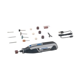 Dremel Lite 7760 Cordless Rotary Tool Li-Ion 3.6 V Multi Tool Kit (15 Accessories, Variable Speed 8,000 to 25,000 RPM for Carving, Engraving, Grinding, Sharpening, Cleaning, Polishing and Sanding)