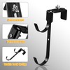 amymark AdjustableHooks Pool Poles Hanger, Fence Hooks Hang Pool Accessories/Skimmers/Leaf