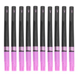10 Pcs Paint Markers Purple Metal Texture Waterproof Glass Marker for DIY Album Clothes Ceramic Hand Painted