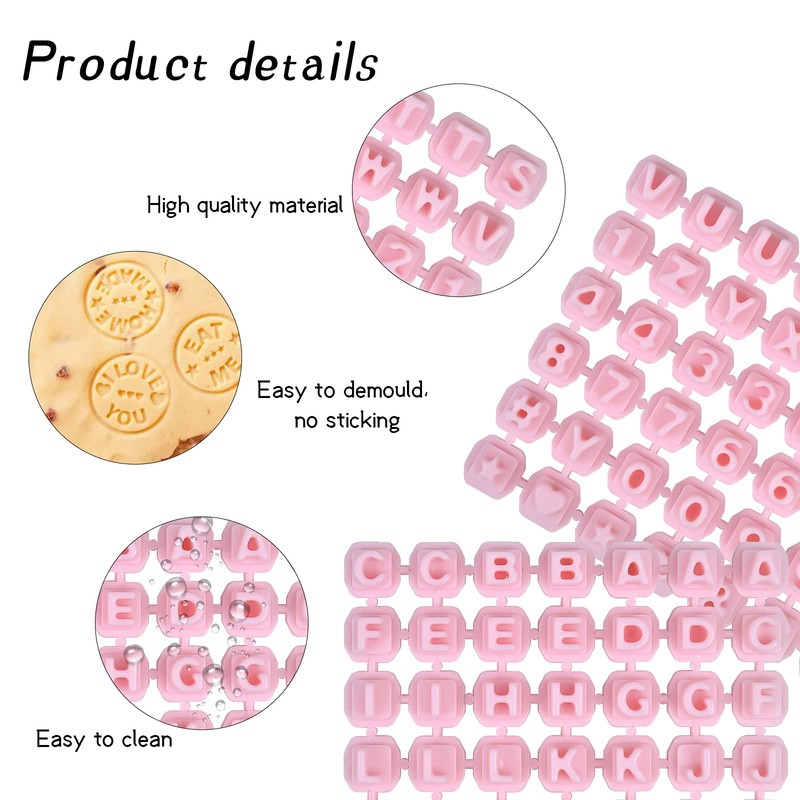 Changrongsheng Alphabet Cookie Stamp Set
