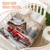 YeeJu Christmas Throw Blanket Baby Small Farmhouse Truck Blanket Toddler