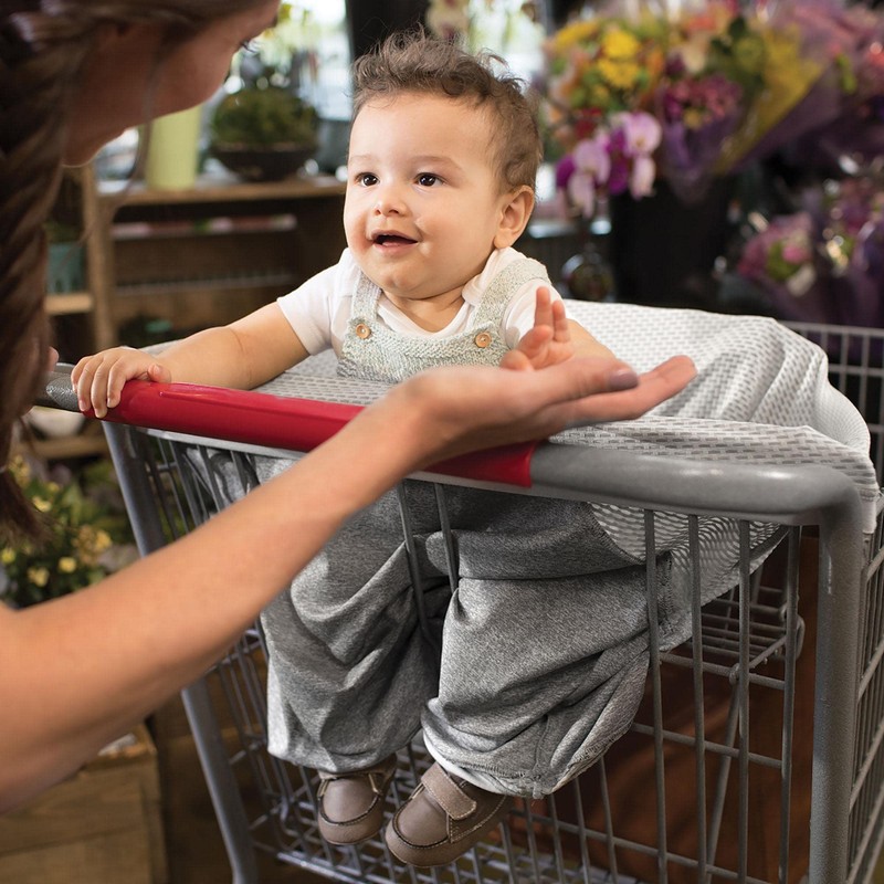 Boppy 4 and More Multi-use Cover, Pearl, Quick-dry UPF 50+